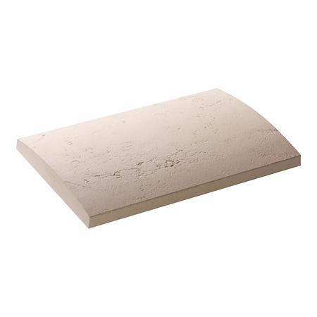 Capac interval gard Star Stone Roma Royal, piatra compozita, smoke, 500 x 350 x 30 mm