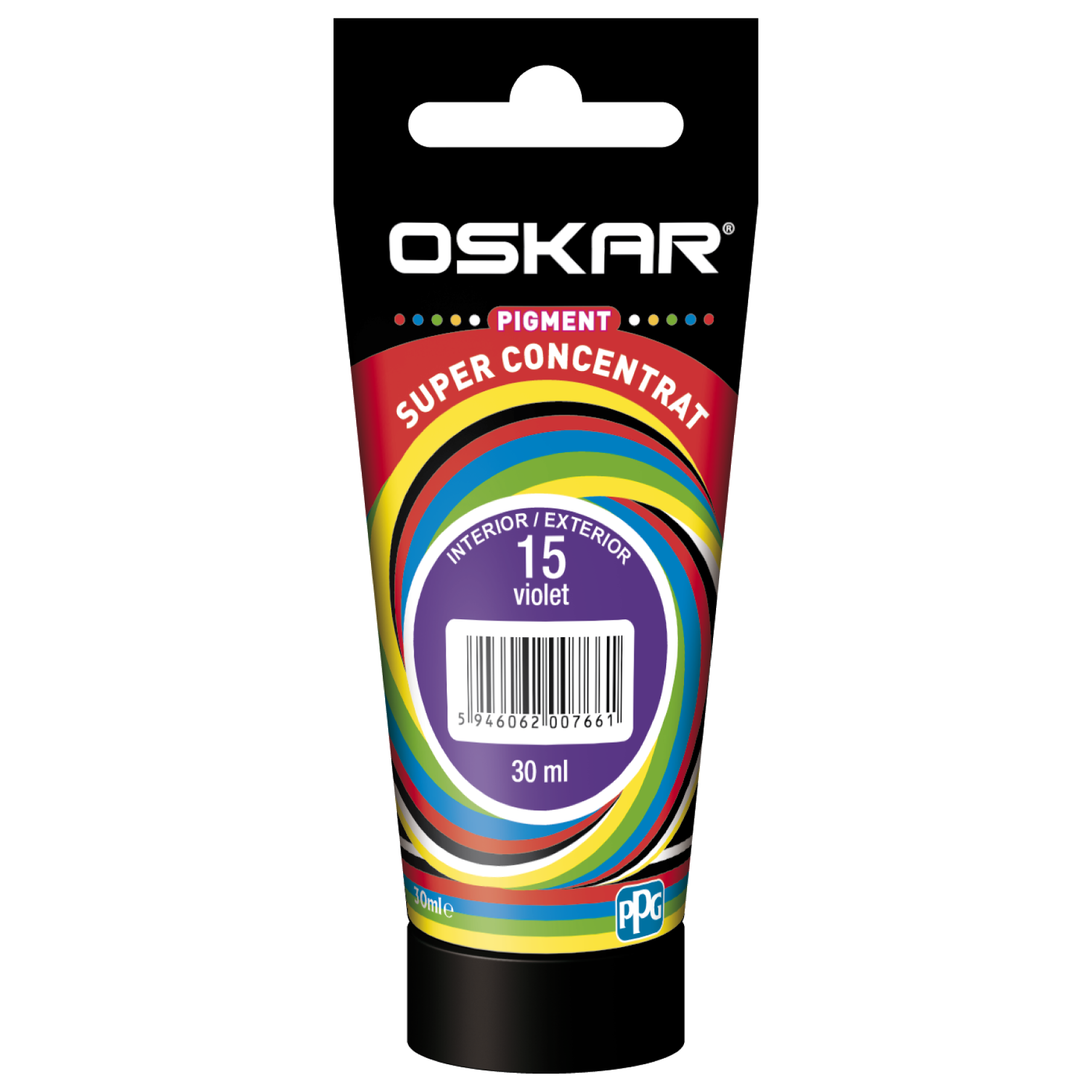 Pigment vopsea lavabila Oskar super concentrat, violet 15, 30 ml 15