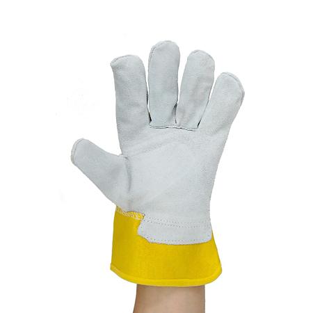 Manusi protectie lacatus Gantex Mirta, piele spalt si textil, toate sezoanele, gri si galben, marime universala Manusi protectie lacatus Gantex Mirta, piele spalt si textil, toate sezoanele, gri si galben, marime universala
