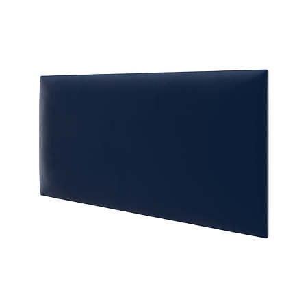 Panou decorativ tapitat, Simple MV79, albastru, dreptunghi, 600 x 300 x 37 mm