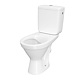 Set compact WC Cersanit Cersania II, ceramica, alb, 6 l, 77 x 65.5 x 35.5 cm