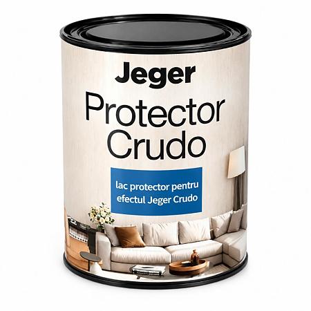 Lac protector efect decorativ Jeger Crudo, mat, incolor, 1 L