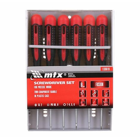 Set surubelnite de precizie Fusion, 6 buc