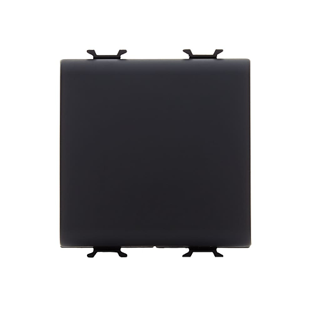 Intrerupator simplu Gewiss Chorus GW12031, incastrat, 2 module, 16A, negru 