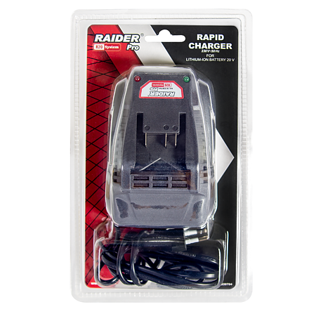 Incarcator pentru acumulator masina de gaurit Li-Ion Raider, 20V, 2,4 Ah