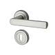 Maner usa de interior pe rozeta rotunda Osprey Yale, zinc, crom satinat, 40 mm