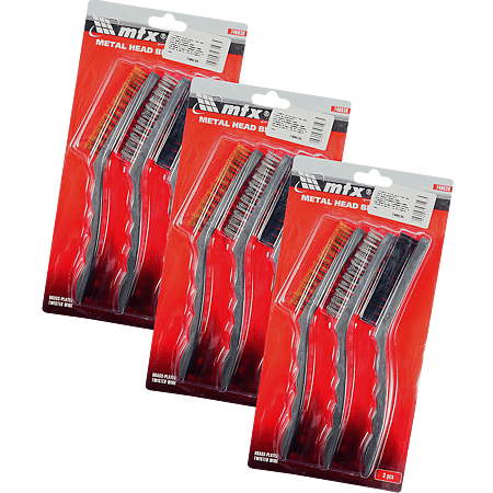 Set perii sarma, 3 buc, mari, manere din plastic MTX