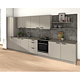 Placa antistropi Egger F121 ST87 / F052 ST75, Metal Rock antracit / Travertin Calais, 2 fete, 4100 x 640 x 8 mm