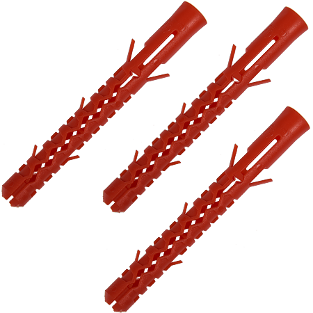 Diblu din nylon pentru caramida cu goluri, rosu, 10 x 90 mm Diblu din nylon pentru caramida cu goluri, rosu, 10 x 90 mm