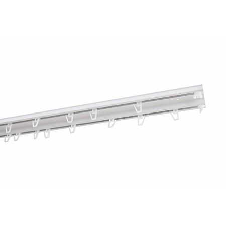 Sina perdea sau draperie pentru tavan, aluminiu, alb, 150 cm
