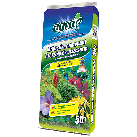 Substrat pentru arbusti decorativi Agro CS, 50 l