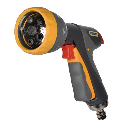 Pistol Hozelock Multi Spray Pro Light, plastic, galben/gri, 7 functii
