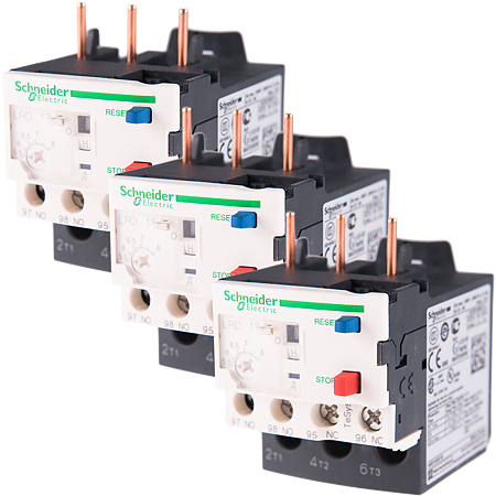 Releu termic TeSys Schneider LRD12, D09-38, 5.5-8A