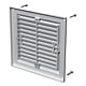 Grila ventilatie patrata Vents MV, PVC, 350 x 350 mm, alb