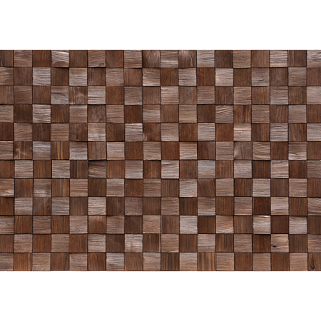 Panouri decorative din lemn Stegu Quadro Mini 1, interior, 380 x 380 x 6 - 16 mm, 4 buc/cutie