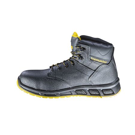Pantofi de protectie cu bombeu din compozit Topmaster WSH1C, negru, marimea 44