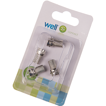 Set 4 mufe infiletare Well tip F, 6.4 mm Set 4 mufe infiletare Well tip F, 6.4 mm