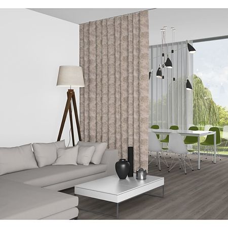 Draperie Sierra, poliester, 210-gold, 145 x 245 cm