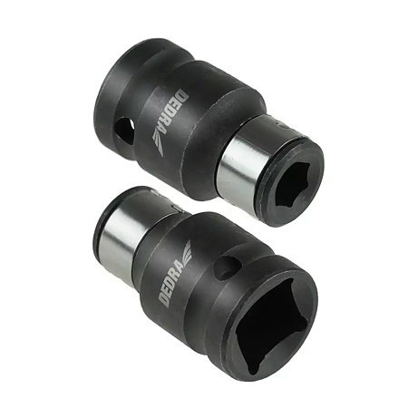 Adaptorul pentru biti impact Dedra 18A7003, cu prindere Spline, 1/2" - 8 mm