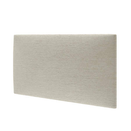 Panou decorativ tapitat, Simple KA02, crem, dreptunghi, 600 x 300 x 37 mm