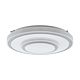 Plafoniera Pedroza D330, plastic, LED, 3 x 5.7 W, alb, 33 cm