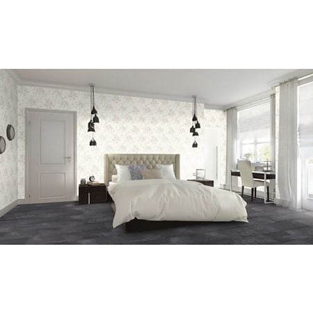 Tapet Romantica 3, crem, model floral, 0.53 x 10 m