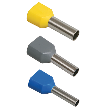 Tub de capat IEK E6012, 6 mmp, cupru, 20.5 mm, 20 bucati