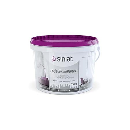 Glet de finisare gata preparat Siniat Nida Excellence, interior, alb, 25 kg
