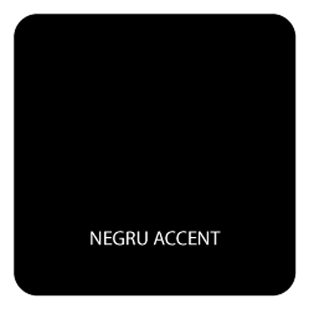 Vopsea Oskar Aqua Lucios, pentru lemn/metal/zidarie, interior/exterior, pe baza de apa, negru, 0,6 l
