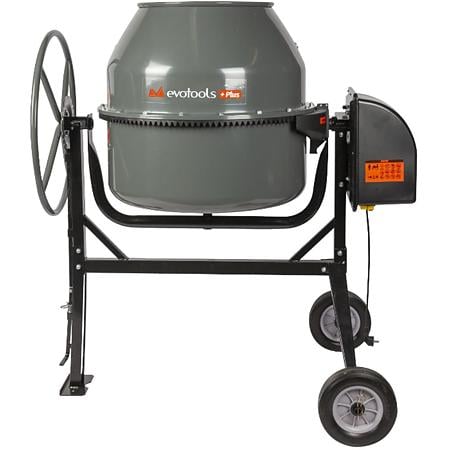 Betoniera cu coroana din poliamida Evotools Plus, 250 l, 1000 W