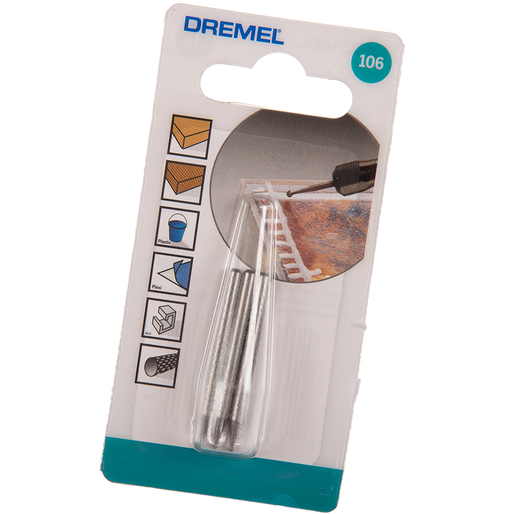 Freza 106 Dremel pentru gravare in materiale diferite, 1.6 mm