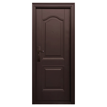 Usa metalica de intrare in apartament Atenna pentru interior, tabla, deschidere dreapta, culoare wenge, 2020 x 880 mm