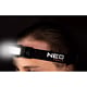 Lanterna frontala reincarcabila Neo Tools 99-069 Led COB, 3 W, 180 lm, 4 moduri iluminare, cablu USB