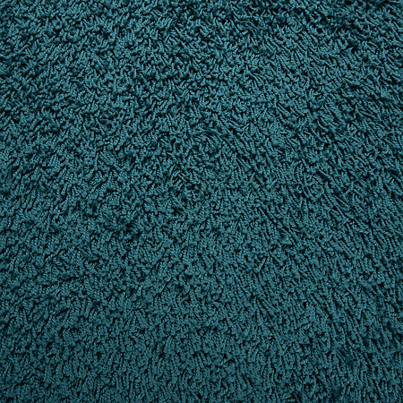 Covor rotund Mistral, 100% polipropilena friese, model modern aqua albastru 46, 133 cm
