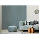 Panou decorativ Linea Acustic, 6 lamele, MDF, albastru fum/negru, interior, 265 x 24.5 x 2.2 cm