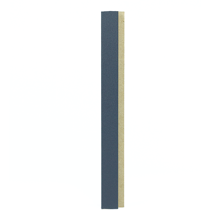 Profil initiere lambriu riflaj MDF, antracit, 22 x 86 x 2800 mm