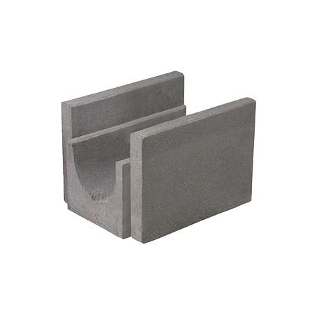 Rigola Scafa R11 Elis, gri ciment, 33 x 28.5 x 25 cm