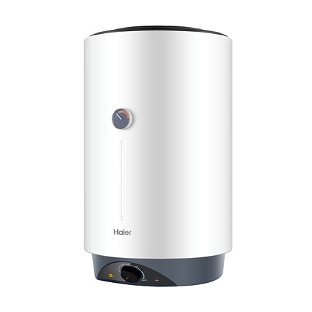 Boiler electric cilindric 30 l Haier ES30V-VH1, 1500 W, vertical/orizontal, 1 rezervor, alb, 13 kg, 421 x 410 x 530 mm