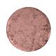 Taburet Ring, inel stejar, catifea roz E45, rotund, 38 x 38 x 40 cm