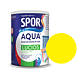 Email lucios Spor Aqua, pentru lemn/metal, interior/exterior, pe baza de apa, galben, 0.6 l
