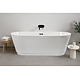 Cada baie freestanding Sanotechnik Tivoli, acril, alb, 170 x 75 x 58 cm