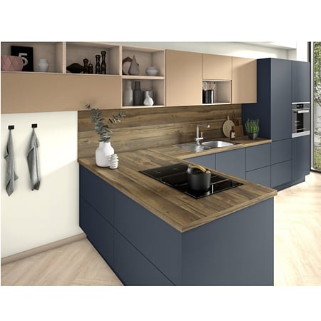 Blat masa bucatarie Egger H2033 ST10, mat, Stejar Hunton inchis, 4100 x 920 x 38 mm