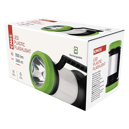 Lanterna LED reincarcabila 2313, 350 lm, 4000 mAh, 7 moduri de iluminare