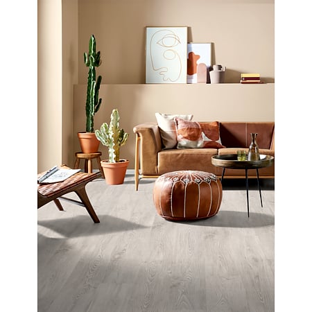 Parchet laminat 8 mm Egger Nature Sense Castan Girona alb EL2771, nuanta deschisa , clasa de trafic 32, CLIC it!, 1292 x 193 mm