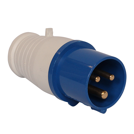 Fisa tata pe cablu 6013, 3 x 16A, IP44
