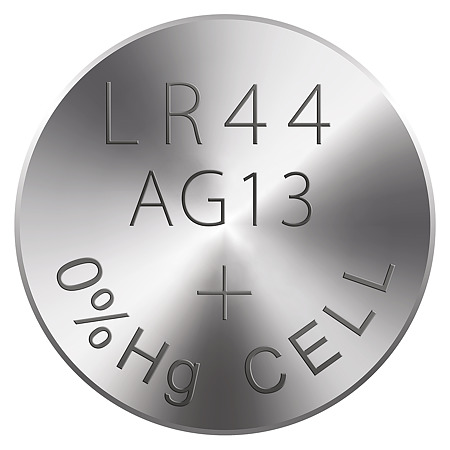 Baterie alcalina pentru ceas Raver, AG, LR 44