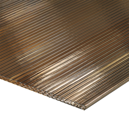 Policarbonat multicelular Panchim, bronze, 6 m x 2,1 m, grosime 6 mm