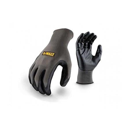 Manusi de lucru Utradex Nylon DeWalt DPG66L, acoperire nitril, marimea 9, negru