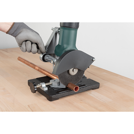 Stativ pentru taiere cu polizorul unghiular Wolfcraft, 115-125 mm