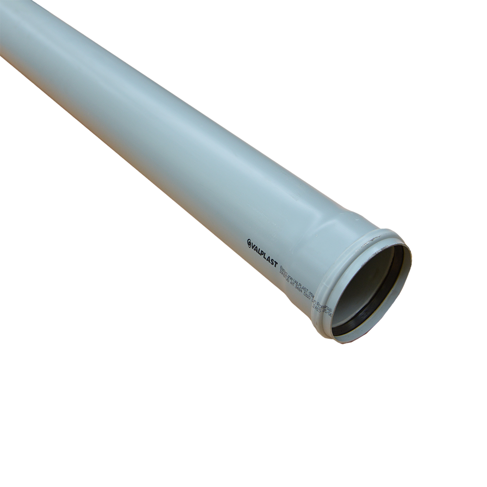 Tub canalizare interioara Valplast, PVC-U, Ø 110 mm, lungime 4 m